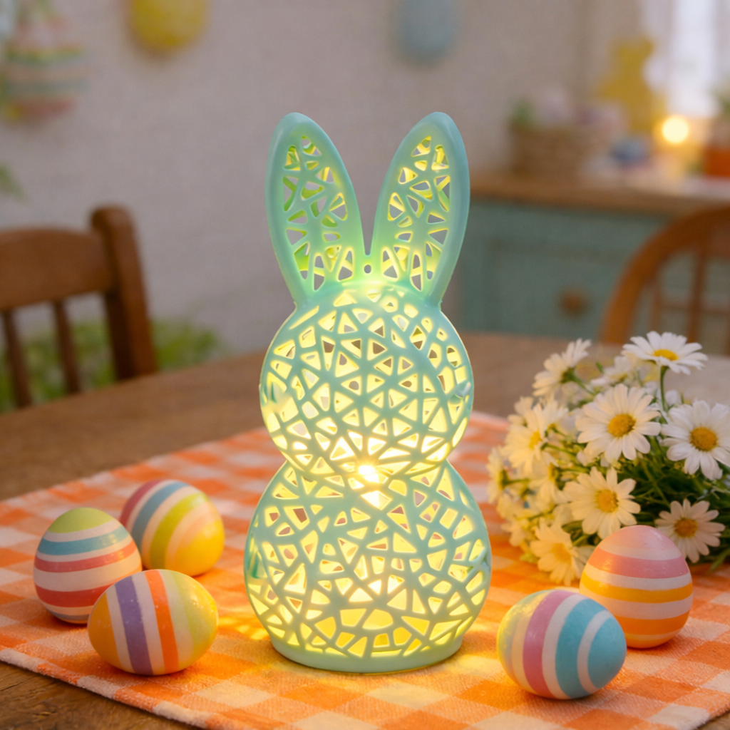 Easter Bunny LED Tabletop Lights Decorations