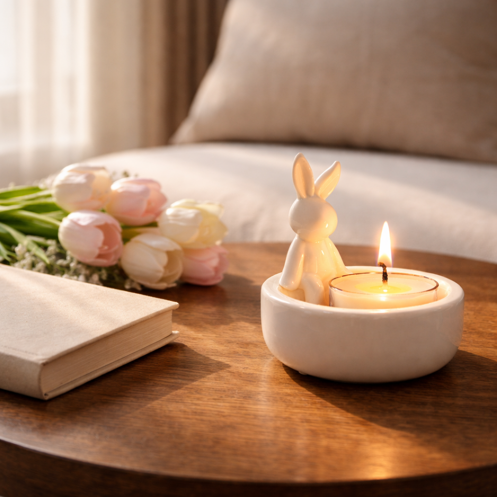 Bunny Tealight Candle Holder
