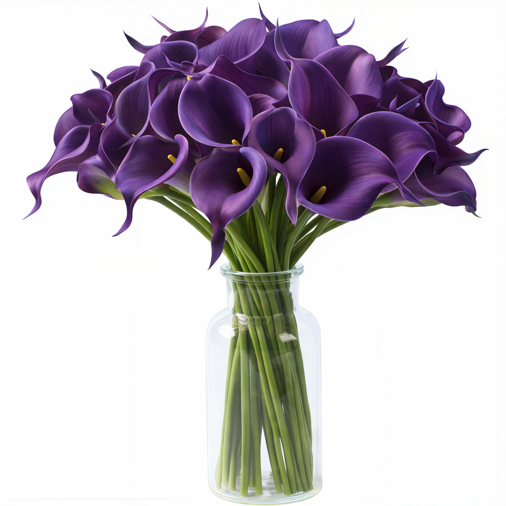 Faux Calla Lily Floral Arrangement for Home Decor