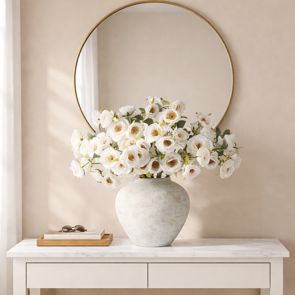 Lush White Floral Arrangement