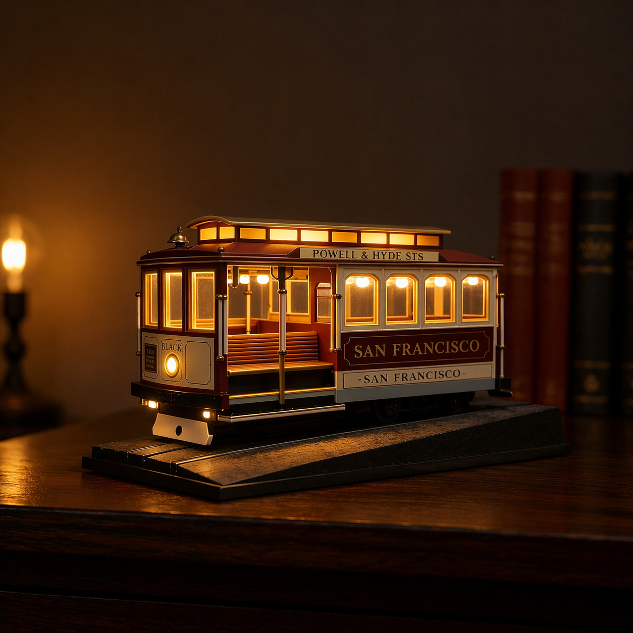 San Francisco Cable Car Accent Lamp