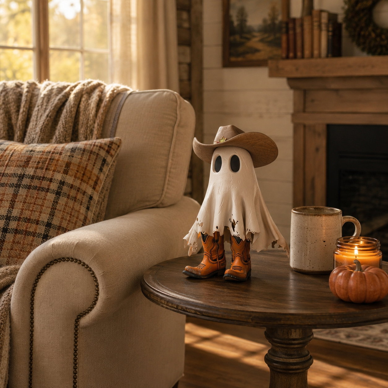 Cowboy Ghost Tabletop Decor