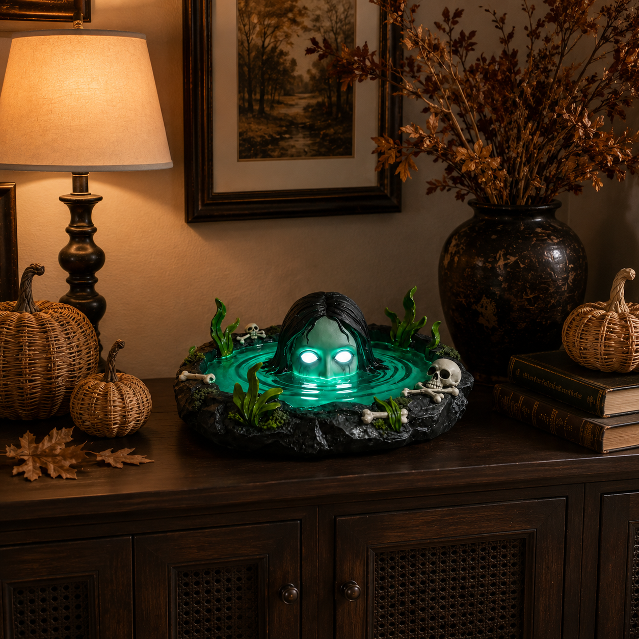 Swamp Spirit Lighted Tabletop Decor