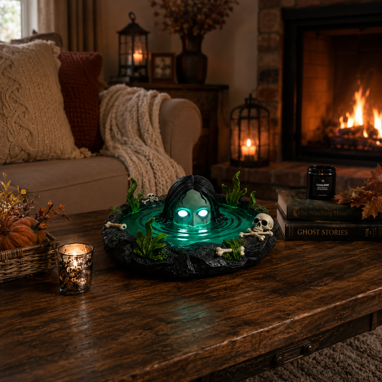 Swamp Spirit Lighted Tabletop Decor