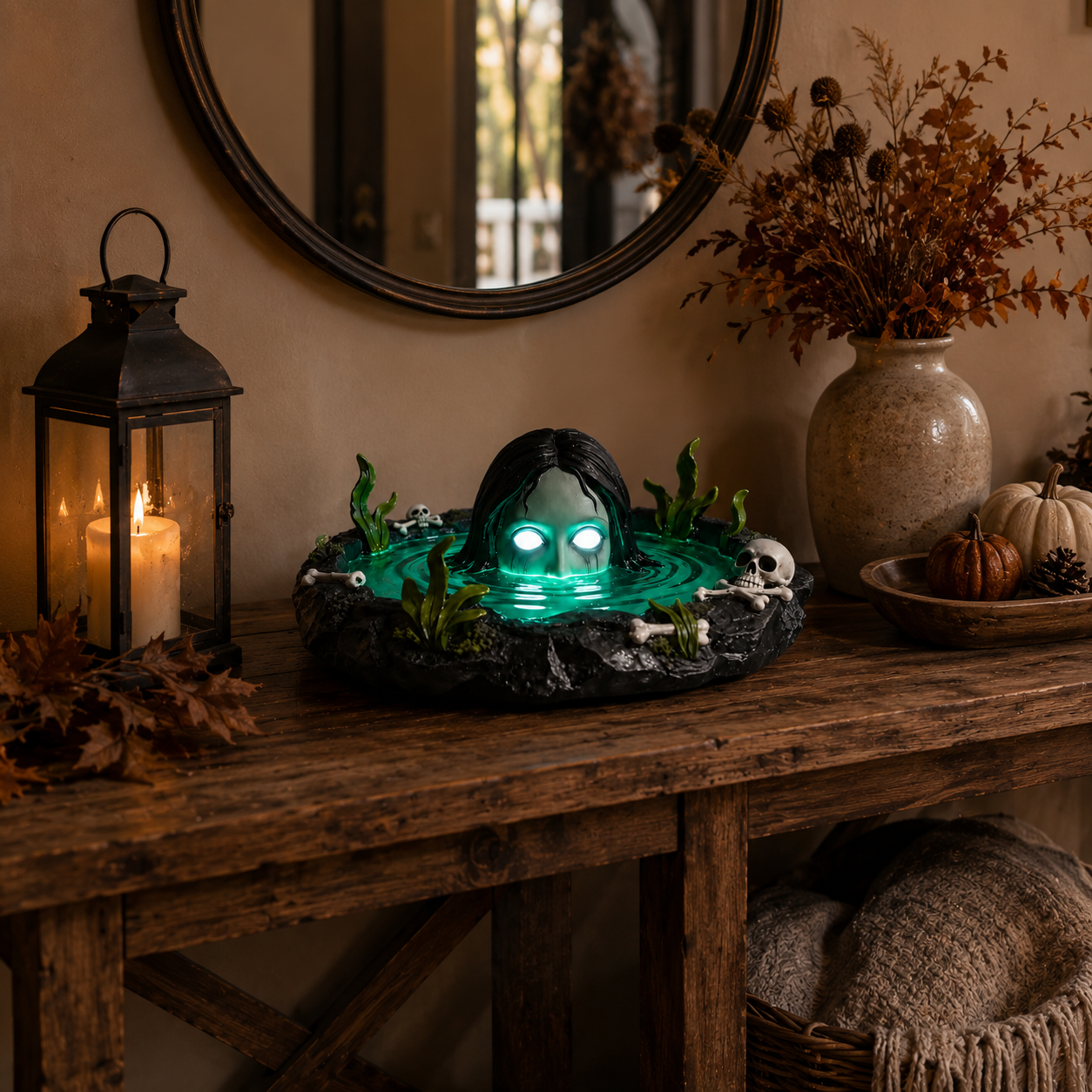 Swamp Spirit Lighted Tabletop Decor