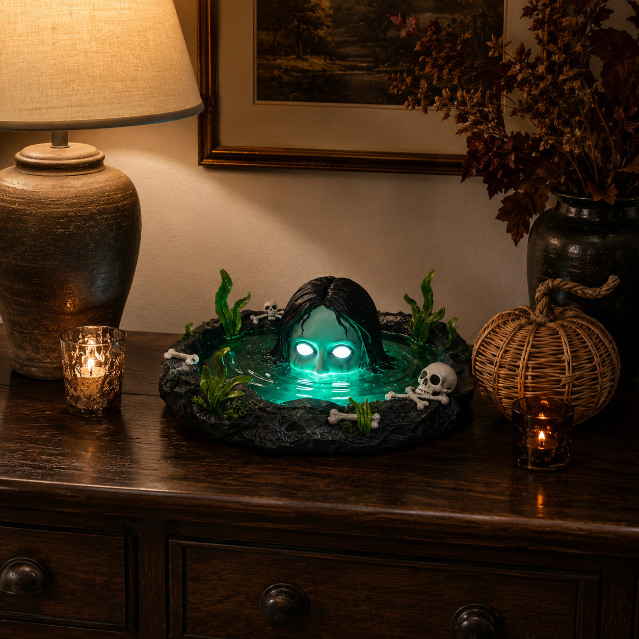 Swamp Spirit Lighted Tabletop Decor