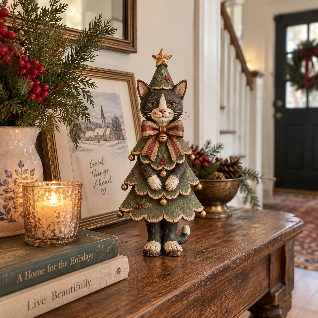 Vintage Christmas Animal Figurines