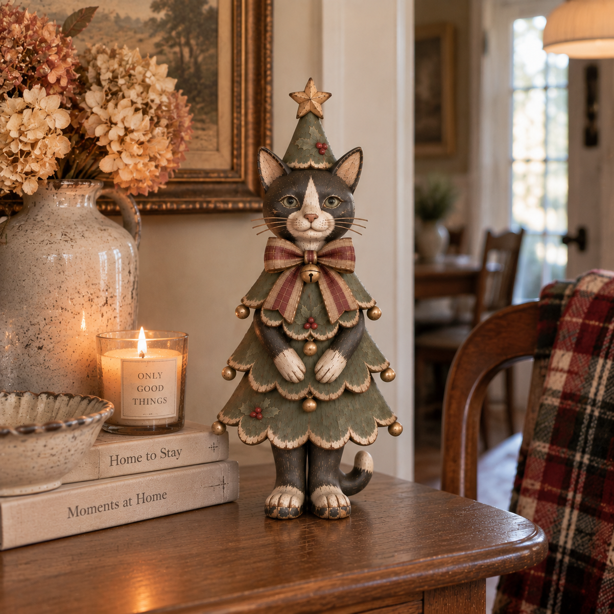 Vintage Christmas Animal Figurines