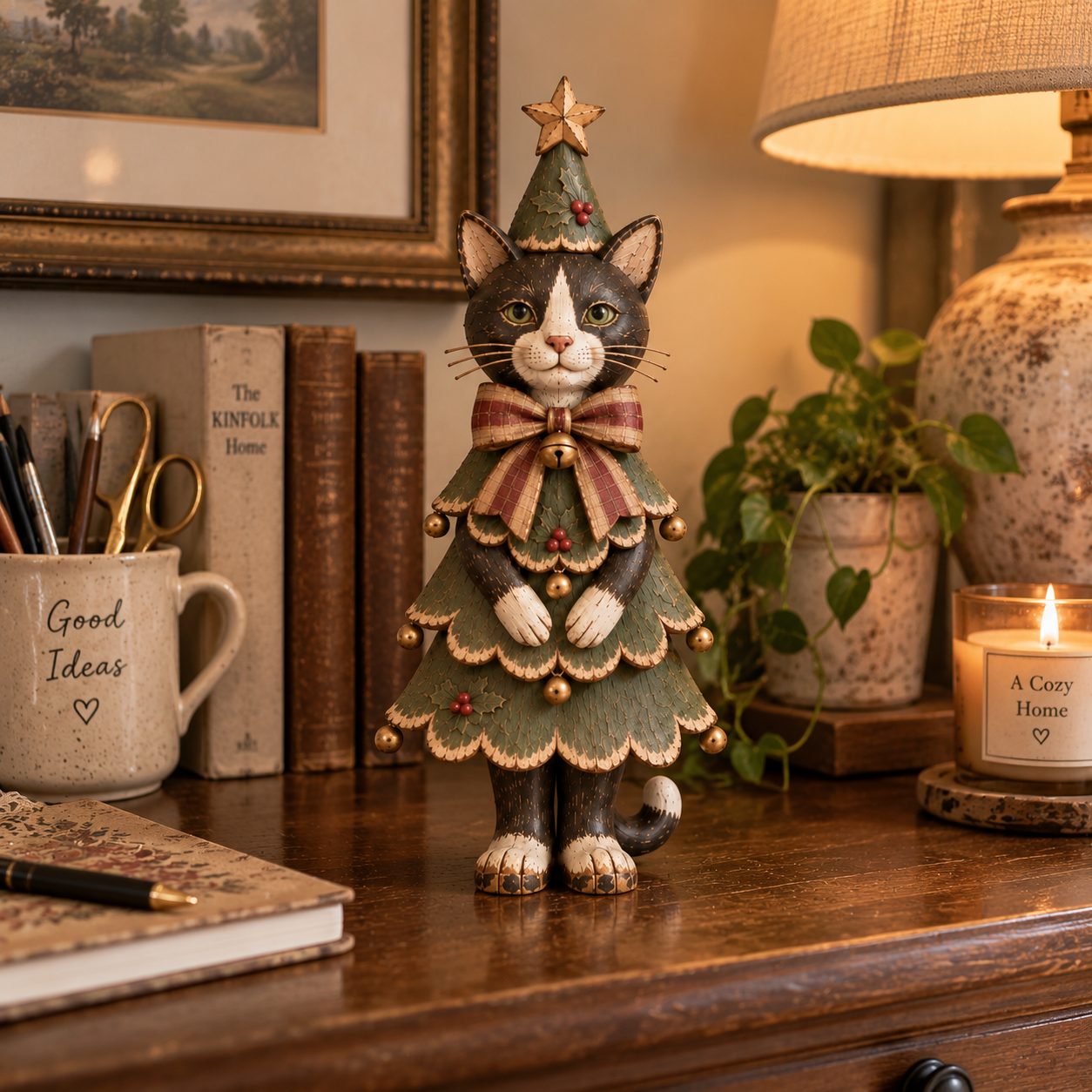 Vintage Christmas Animal Figurines