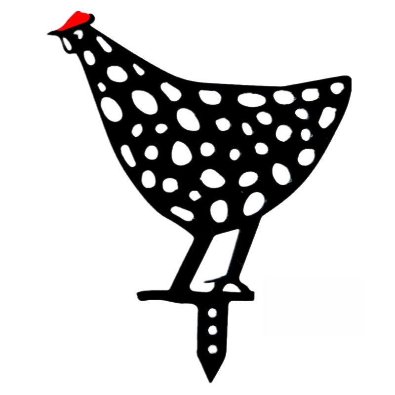 Chicken Garden Stake Outdoor Yard Décor