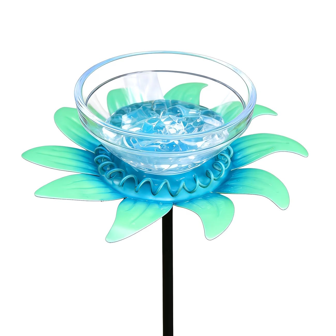 Colorful Flower Nectar Drinker Stakes