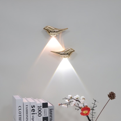 Bird-Shaped Motion Sensor Wall Light