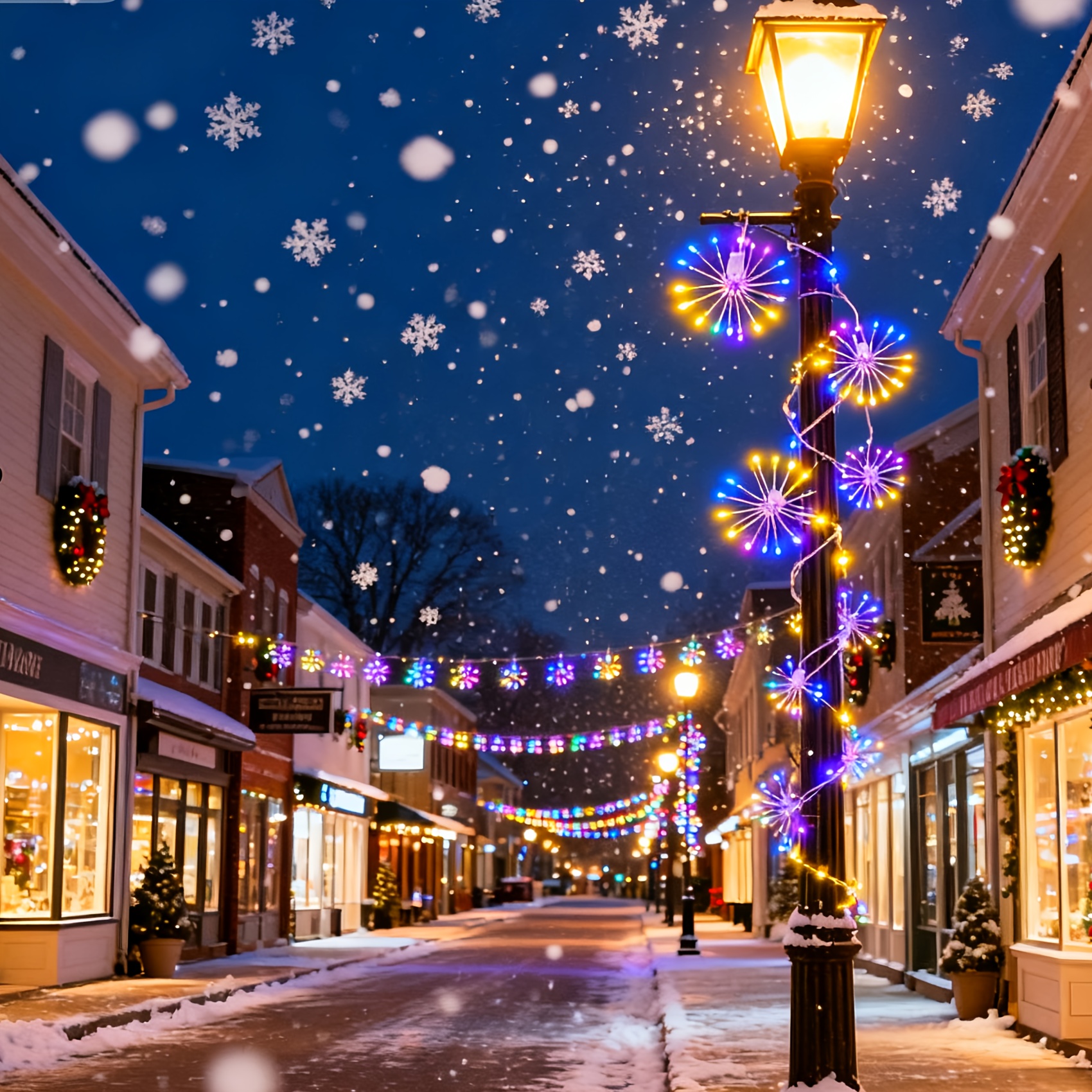Fireworks Dandelion Starburst String Lights