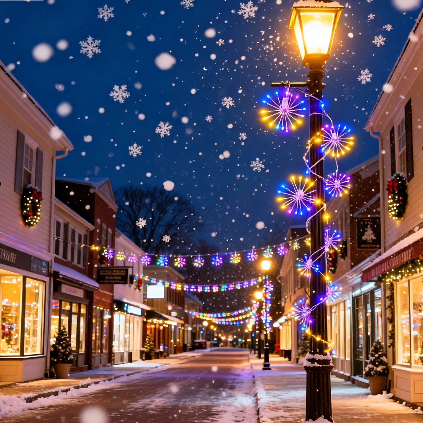 Fireworks Dandelion Starburst String Lights