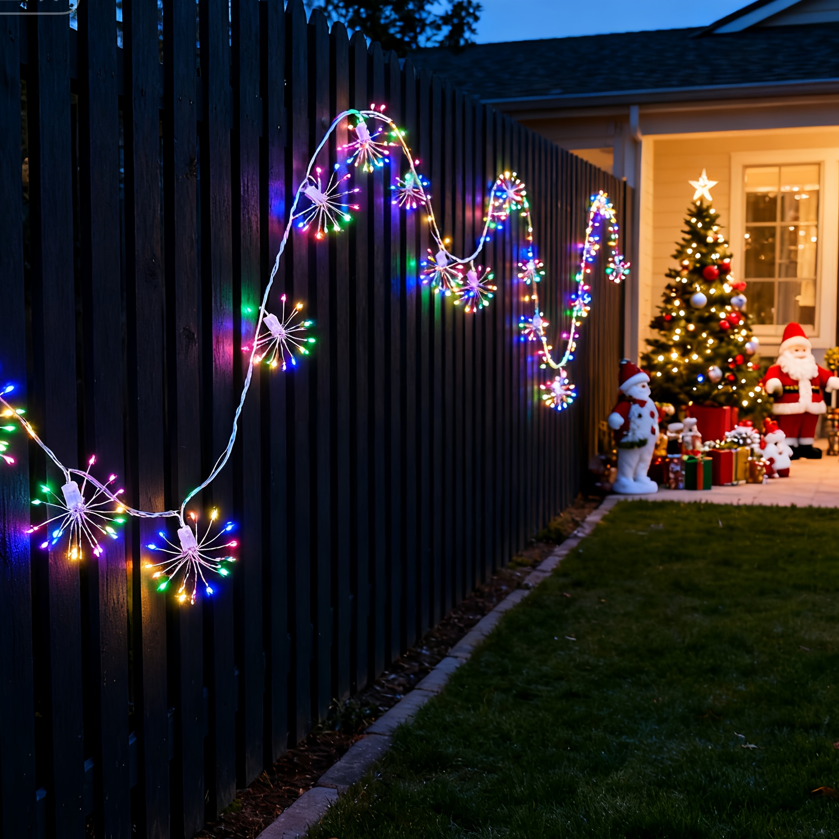 Fireworks Dandelion Starburst String Lights