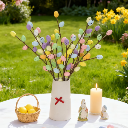 Easter Egg Branch Floral Stems for Vase