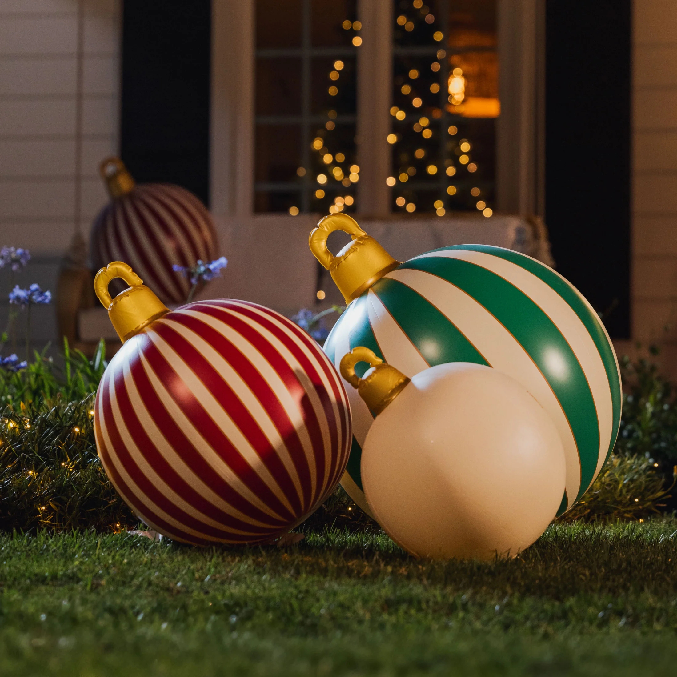 3-pack Inflatable Holiday Ornaments 