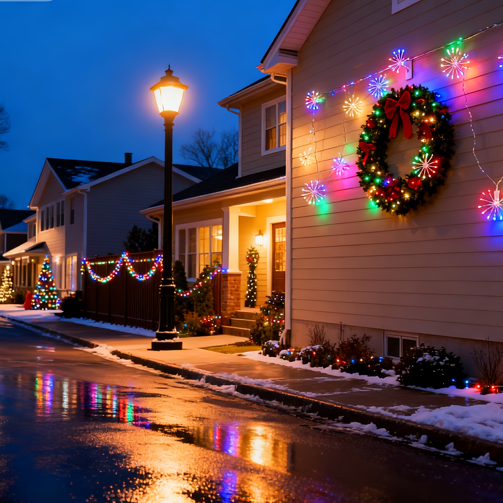 Fireworks Dandelion Starburst String Lights