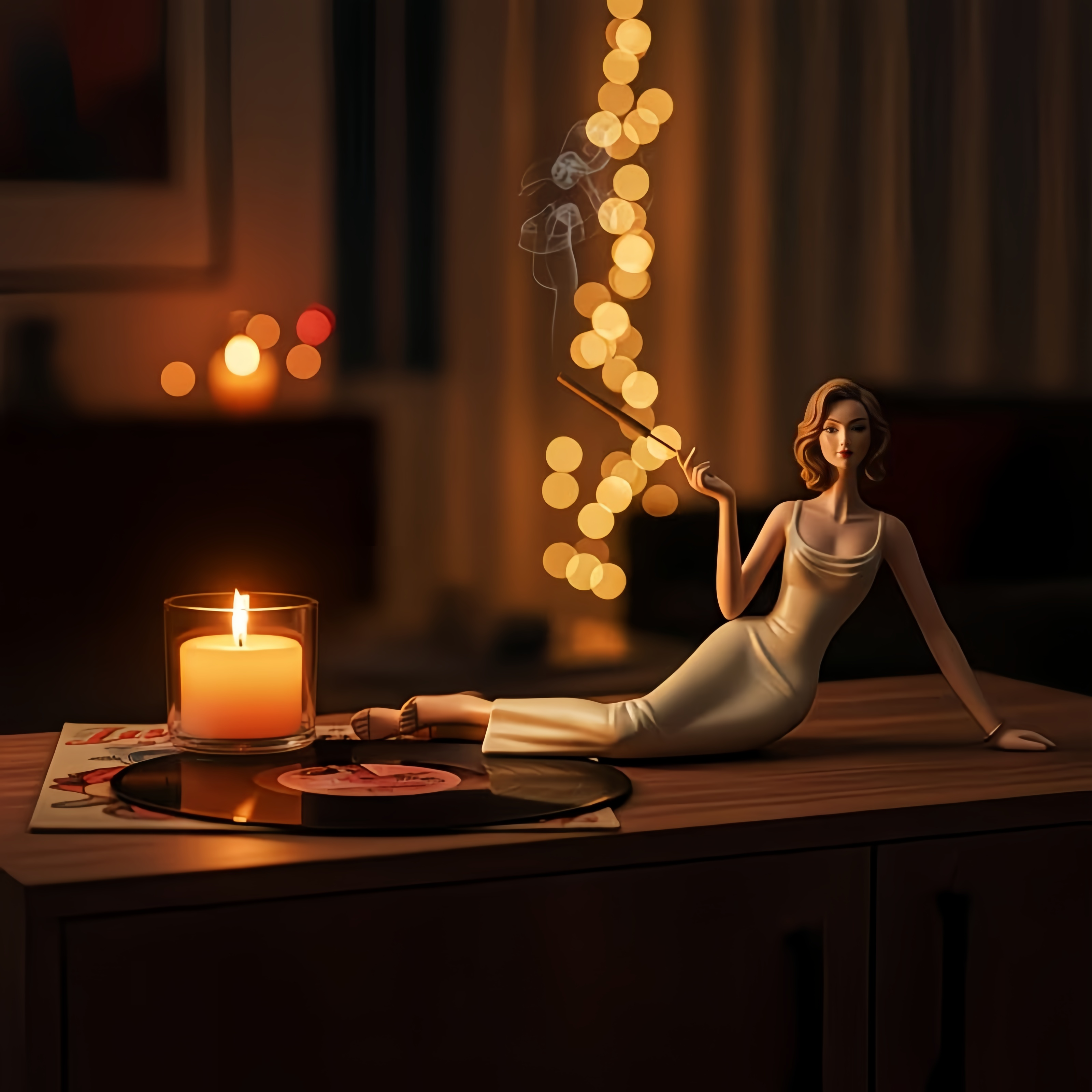 Handcrafted Ceramic Aroma Statue – Where Sculpture Meets Serenity