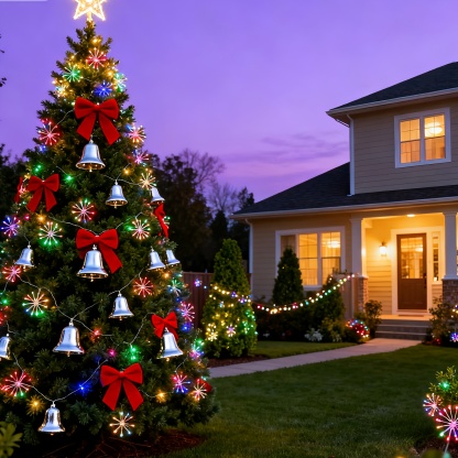Fireworks Dandelion Starburst String Lights