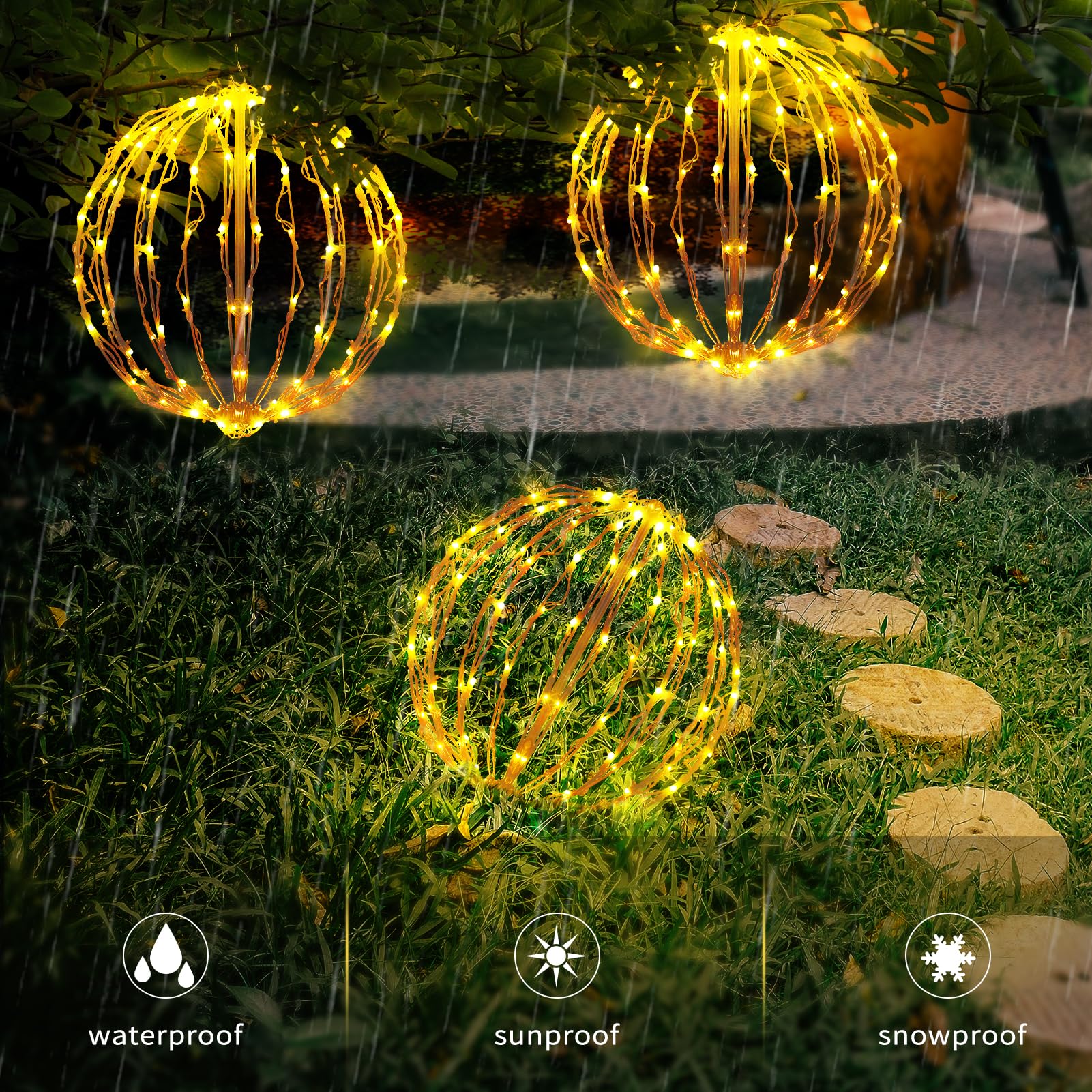 Durable, Waterproof, Long-lasting, Lightweight Bright Light Ball