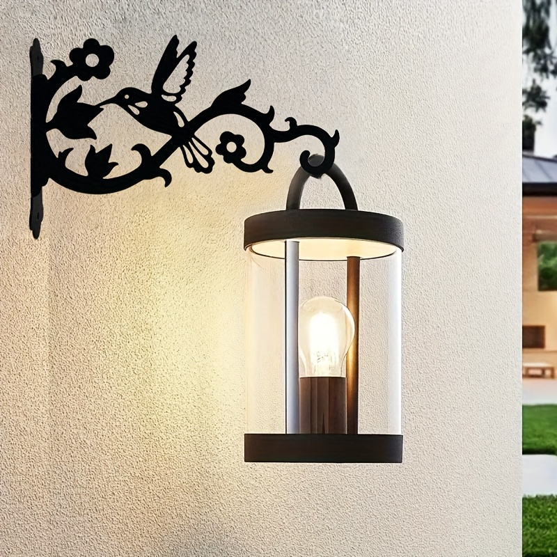 Hummingbird Metal Wall Plant Hanger Bracket