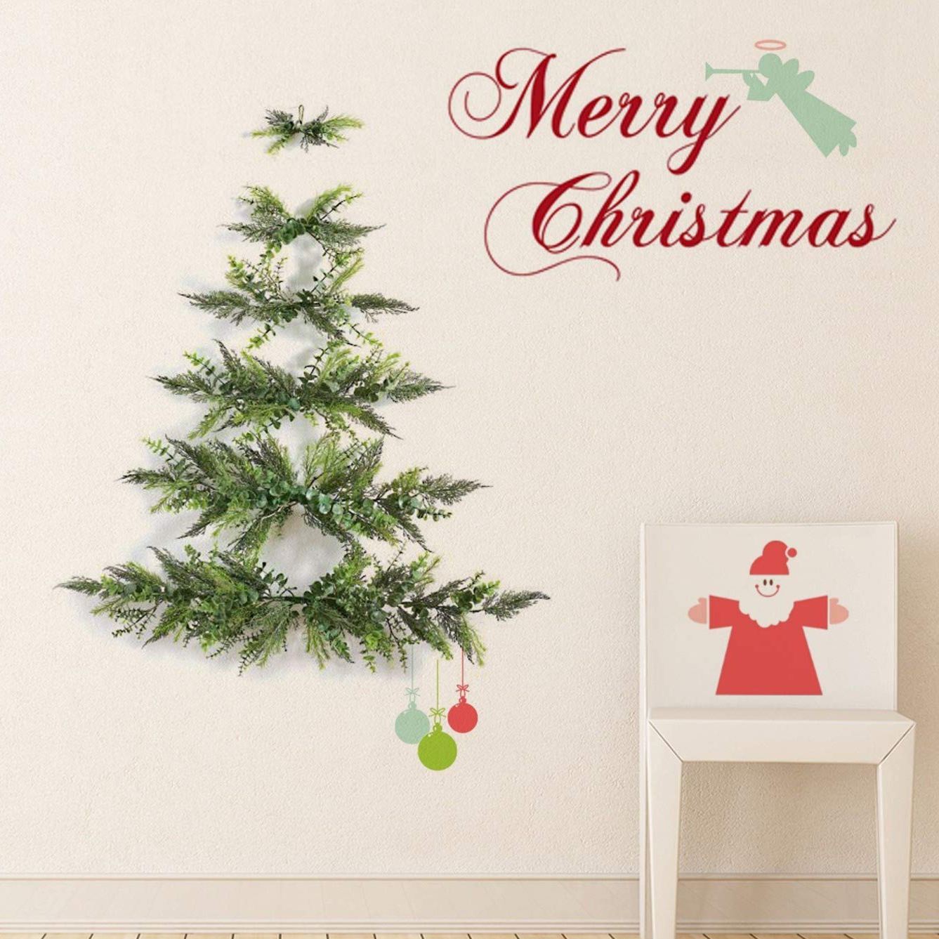 Wall-Hanging Christmas Tree – Cozy Indoor Holiday Décor 