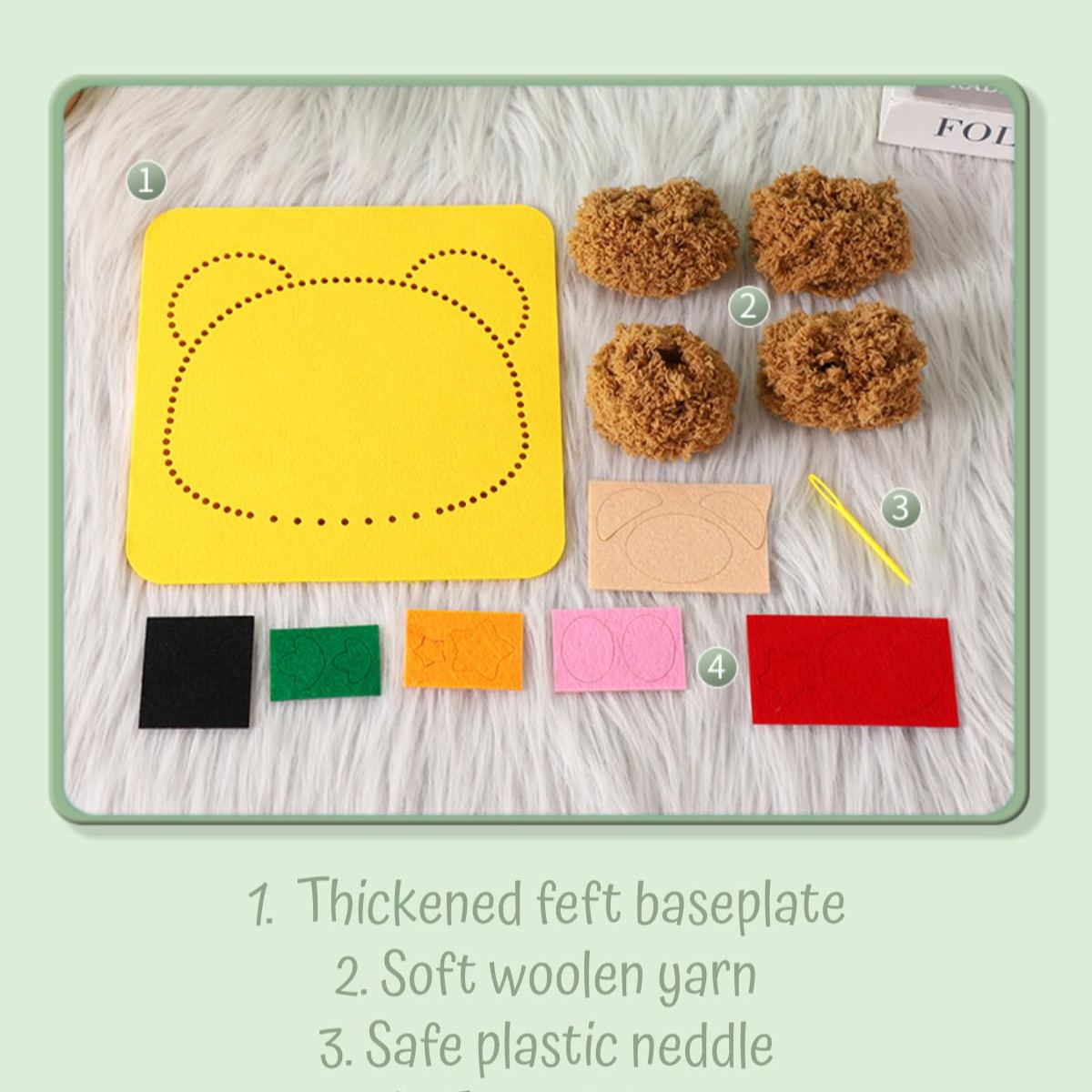 Christmas DIY Embroidery Sewing Kit