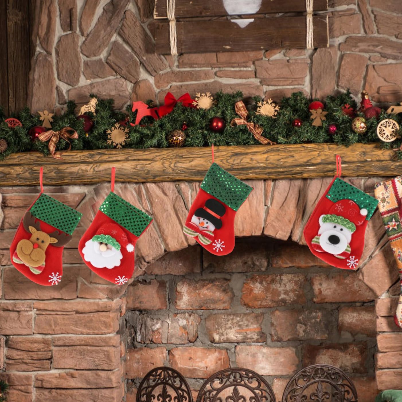 Christmas Stocking Hanging Ornaments