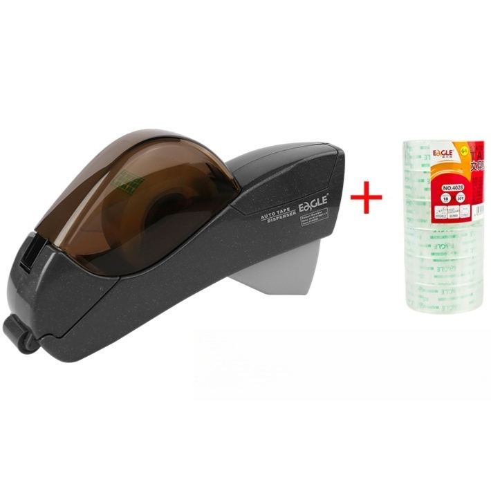 Portable Automatic Tape Cutter with 6 Tape Rolls