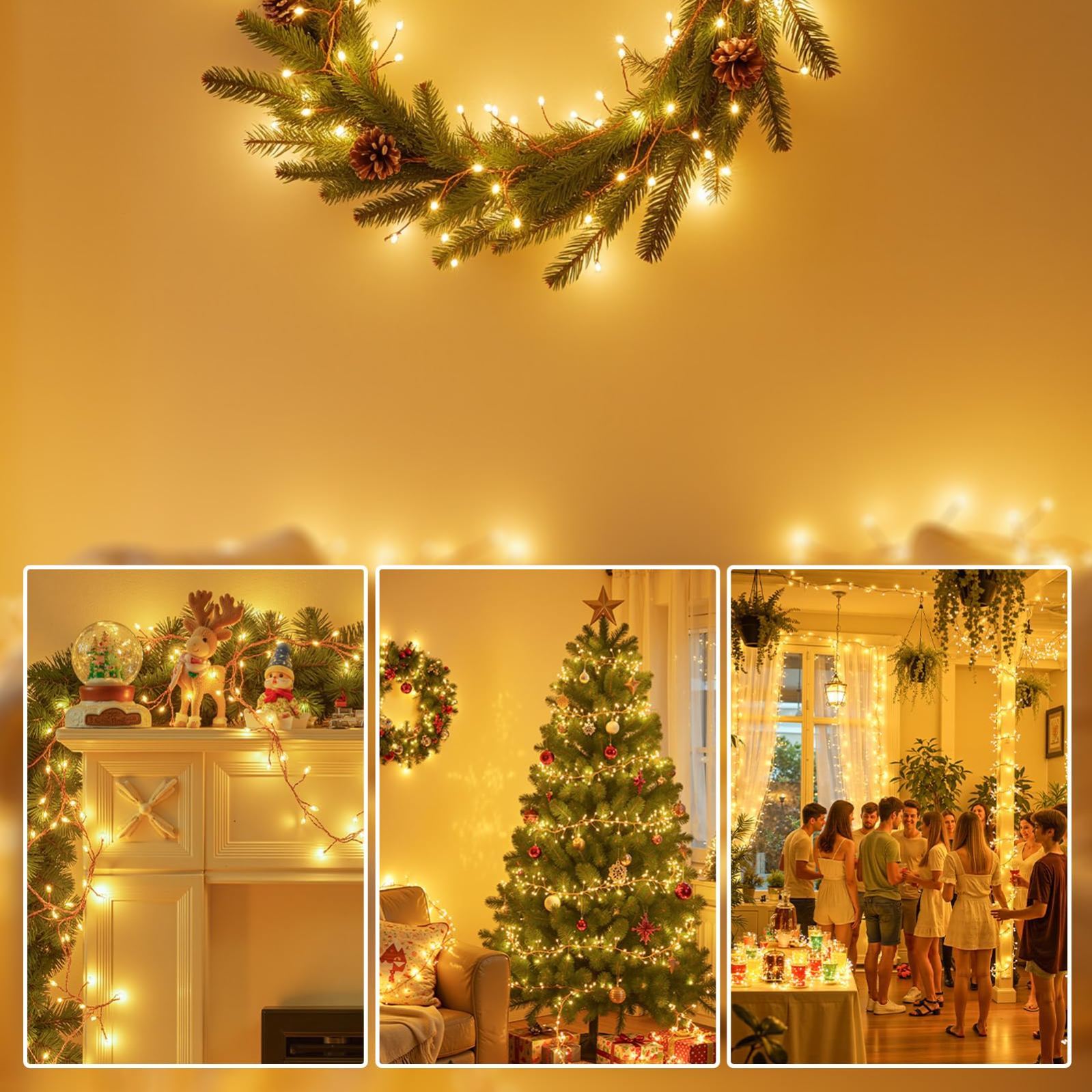 10FT Firecracker Fairy String Lights 