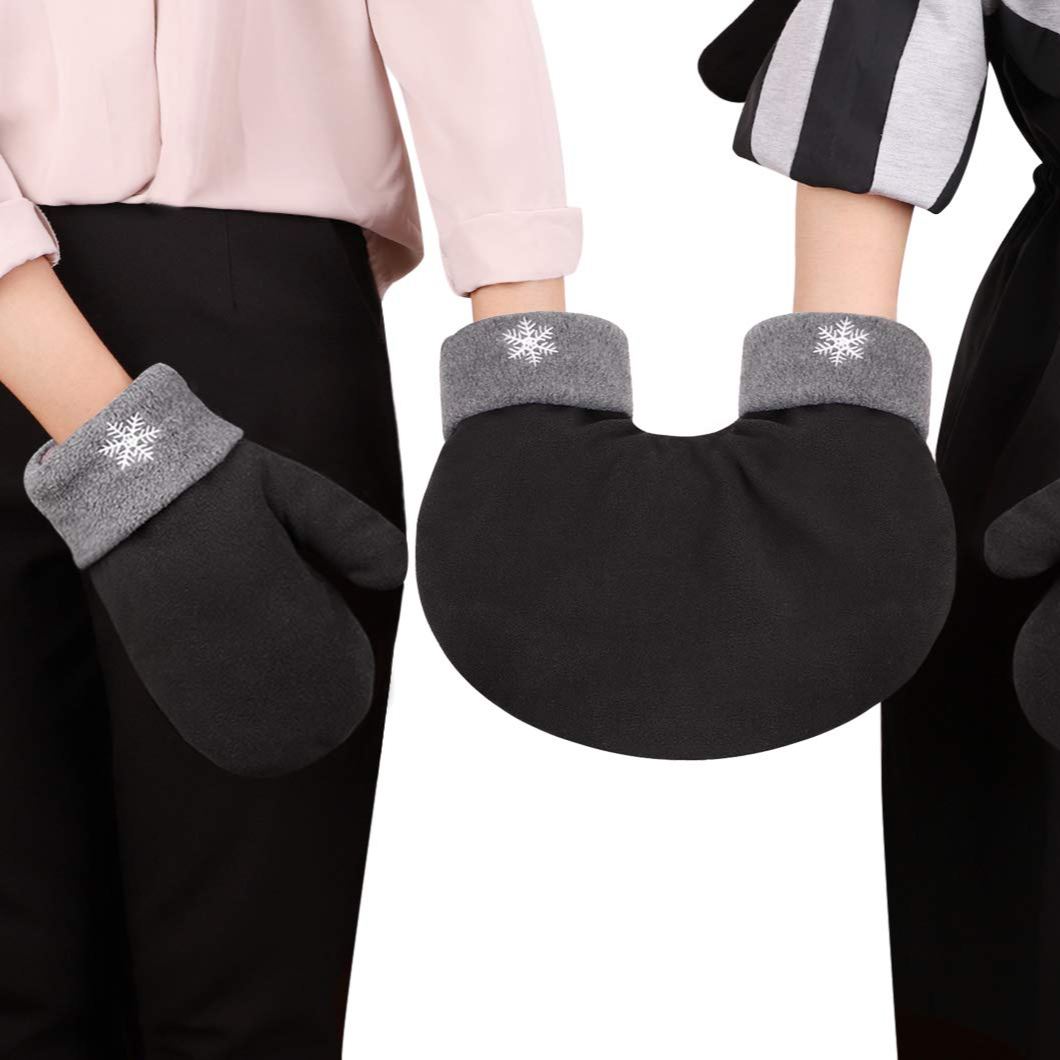 Couples Hand Holding Gloves Warm for Winter Christmas Gift