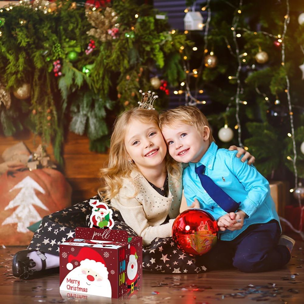 Christmas Surprise Money Box Pull-Out Cash Gift