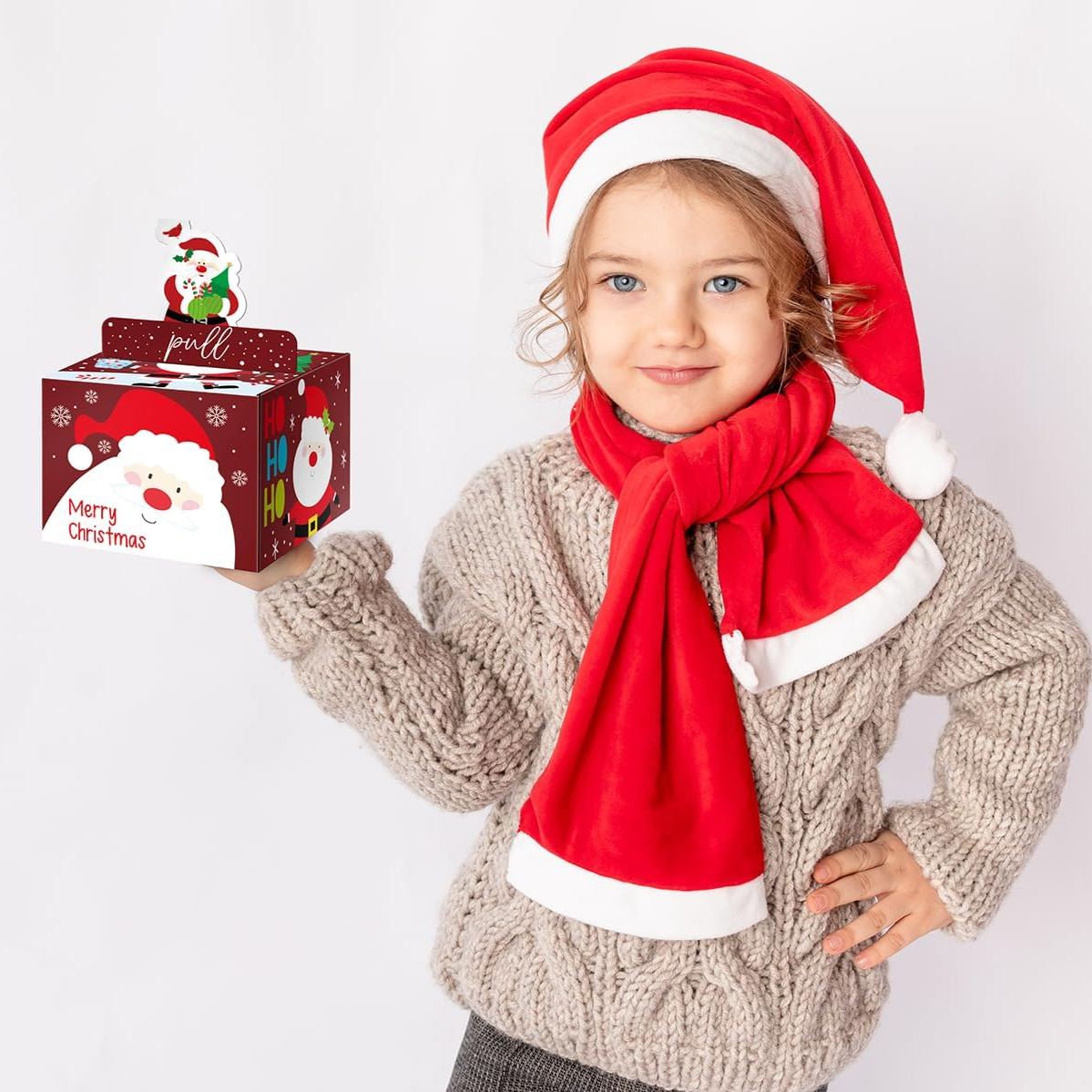 Christmas Surprise Money Box Pull-Out Cash Gift