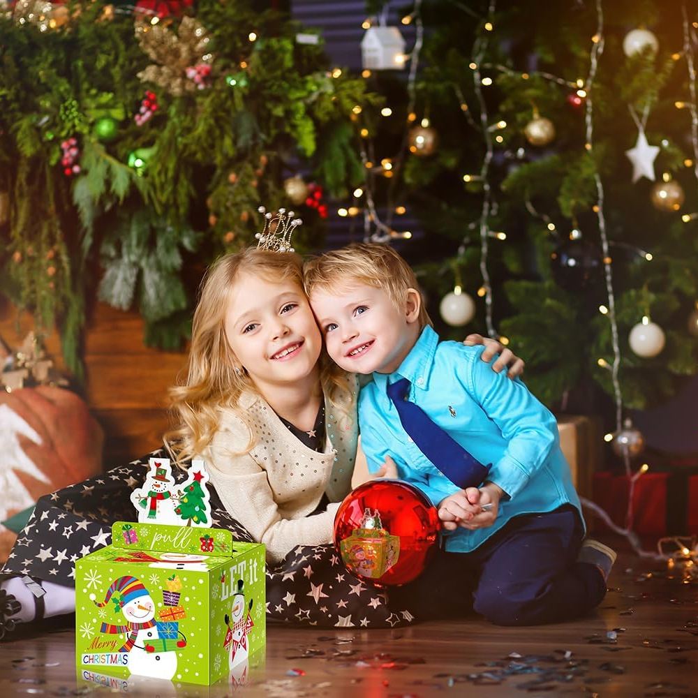 Christmas Surprise Money Box Pull-Out Cash Gift