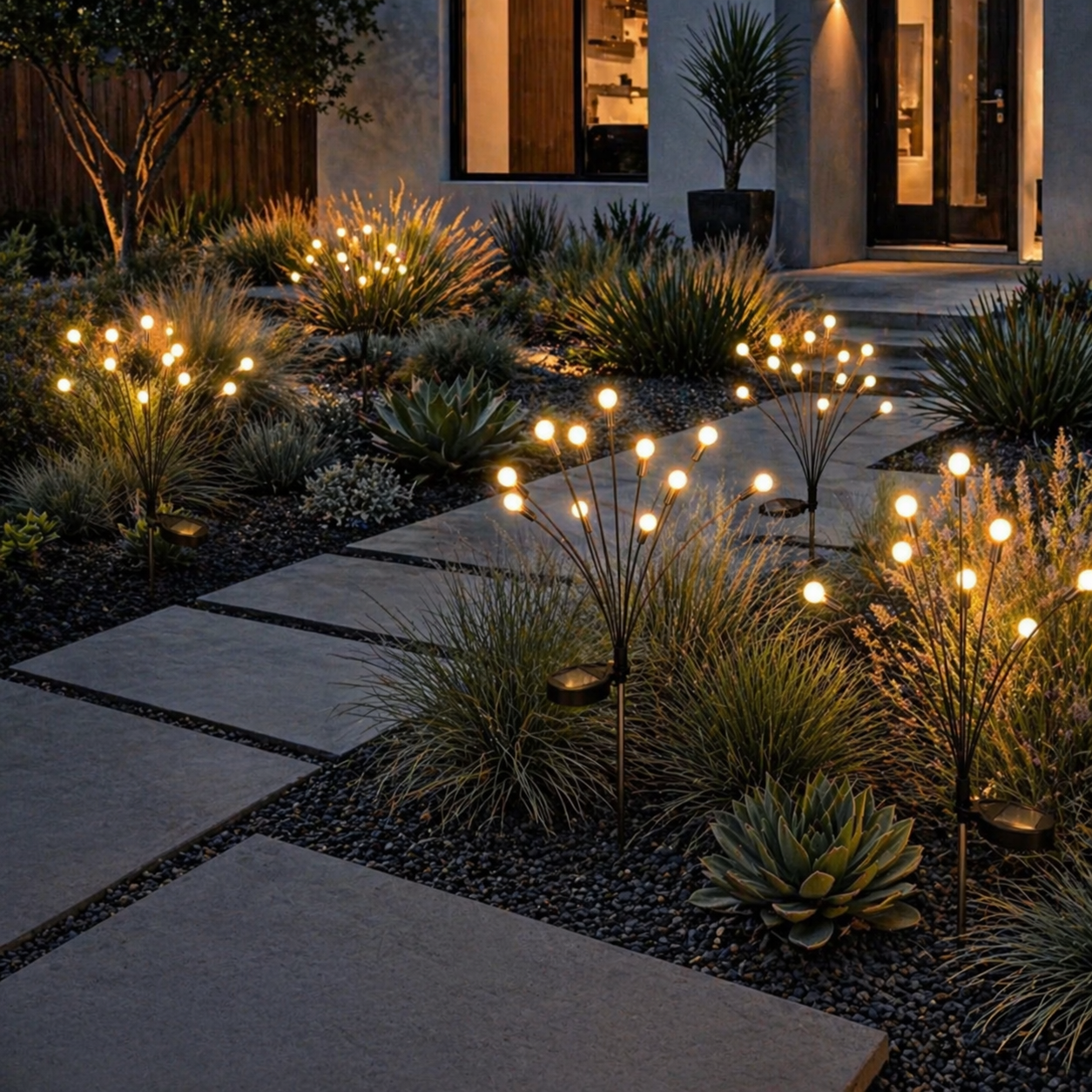 Firefly Drift Solar Swaying Garden Lights
