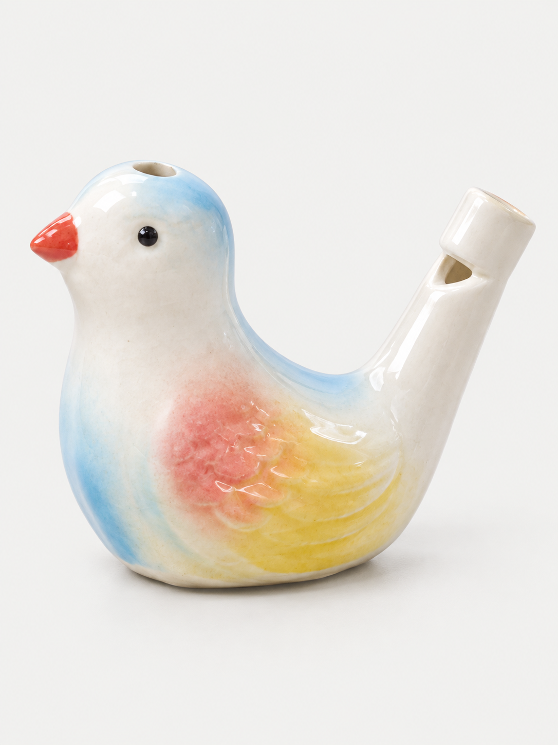 Hand-Painted Ceramic Bird Water Whistle