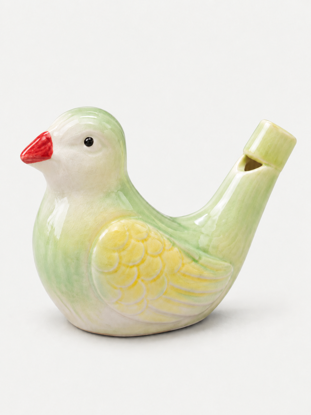 Hand-Painted Ceramic Bird Water Whistle