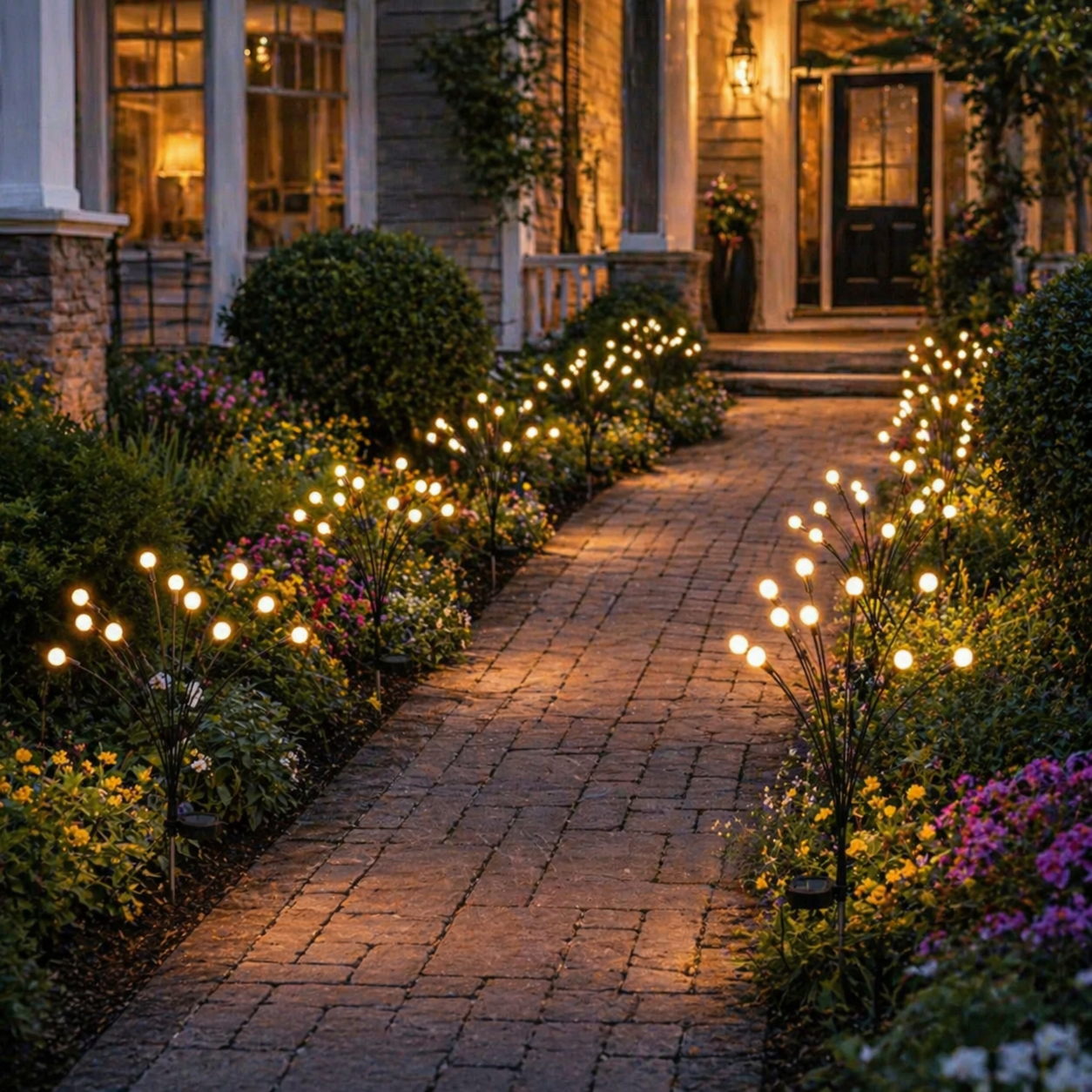 Firefly Drift Solar Swaying Garden Lights
