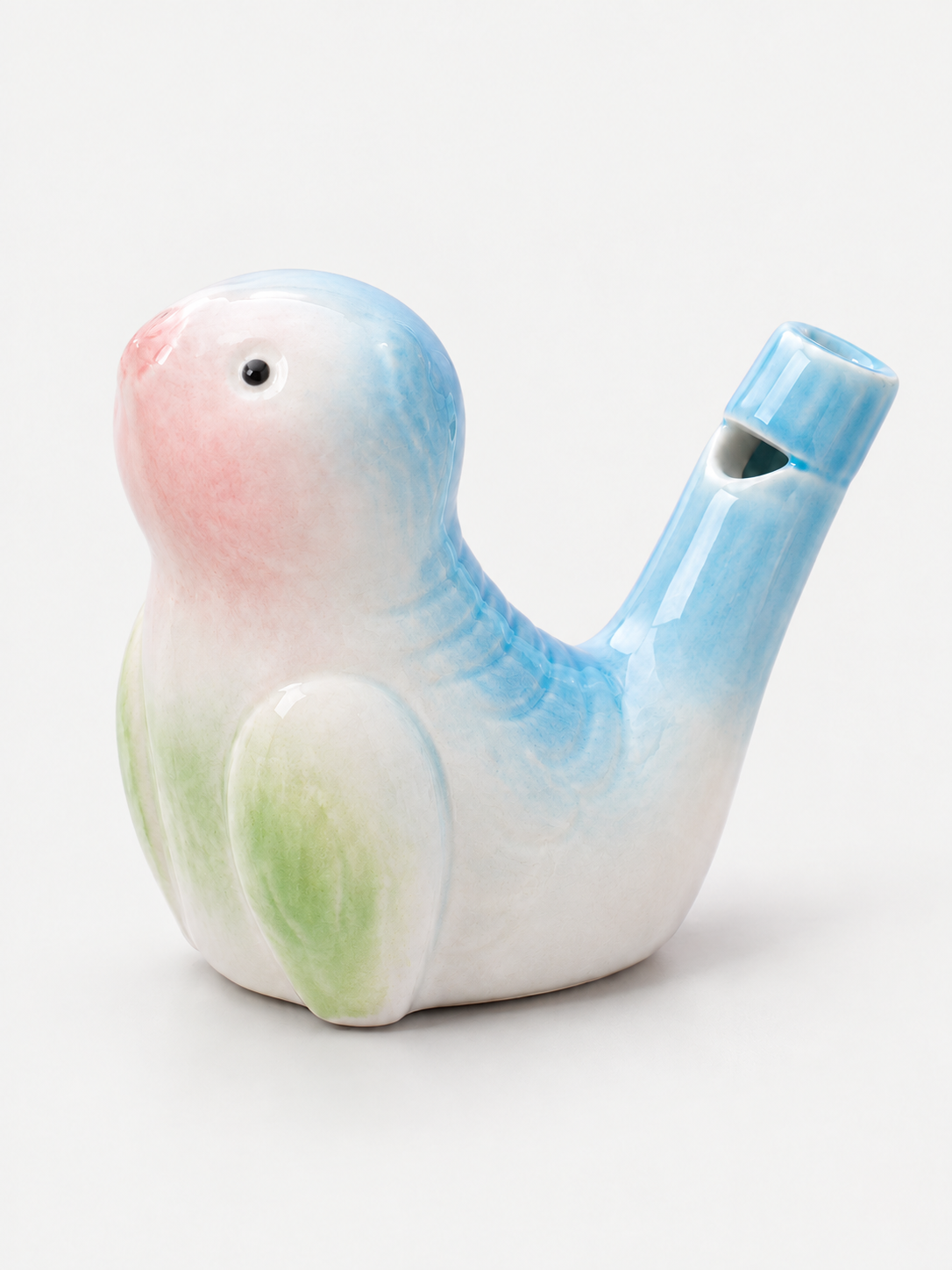 Hand-Painted Ceramic Bird Water Whistle