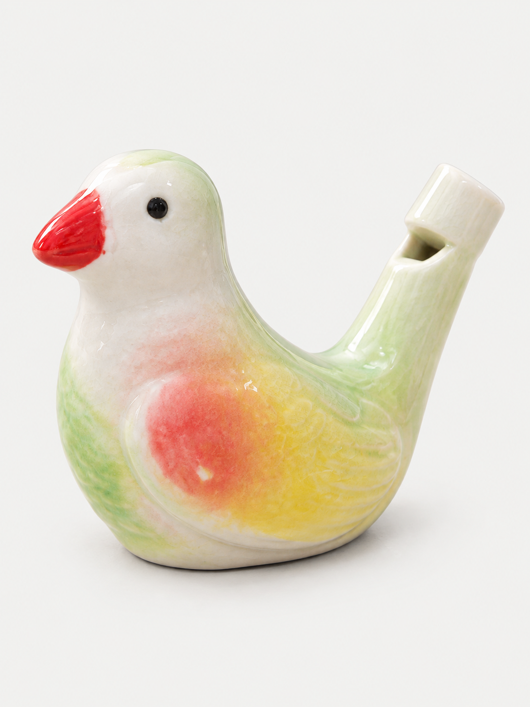 Hand-Painted Ceramic Bird Water Whistle