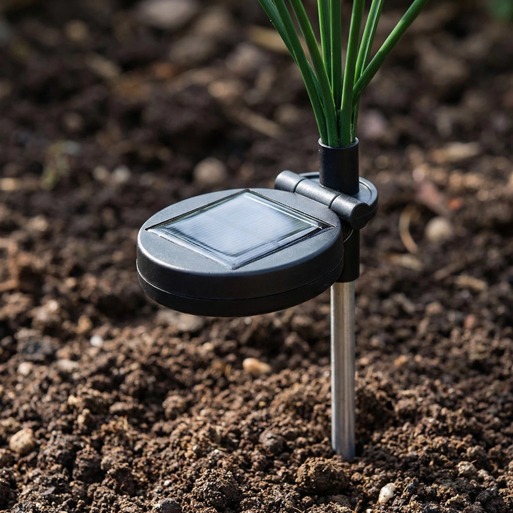 Solar Swaying Cattail Garden Lights