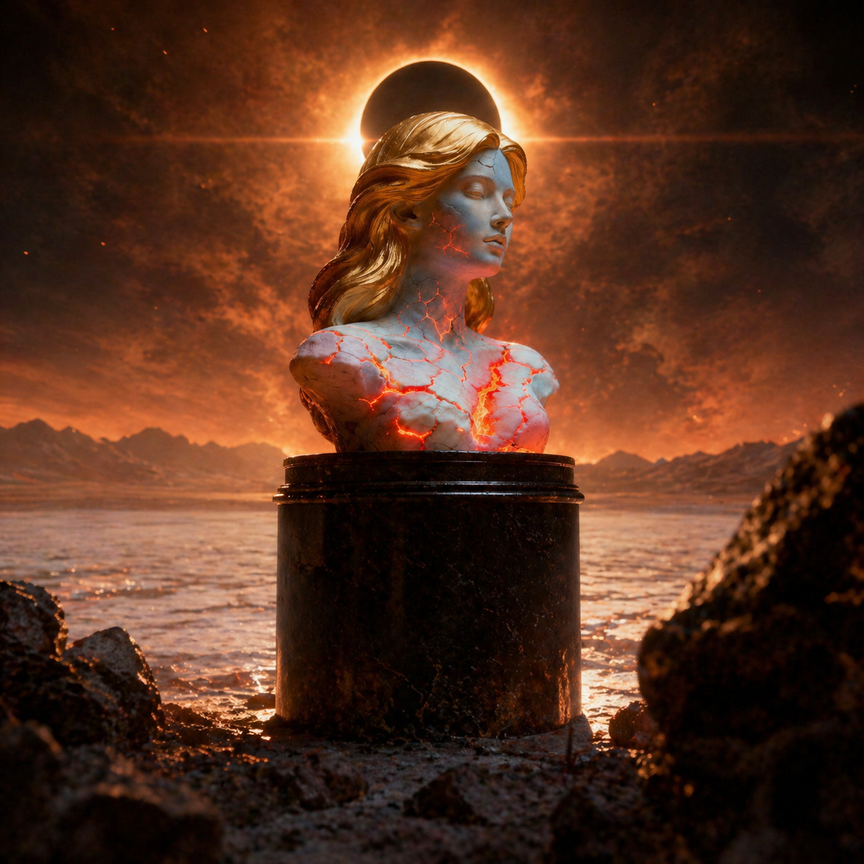 Eternal Ember Goddess Bust