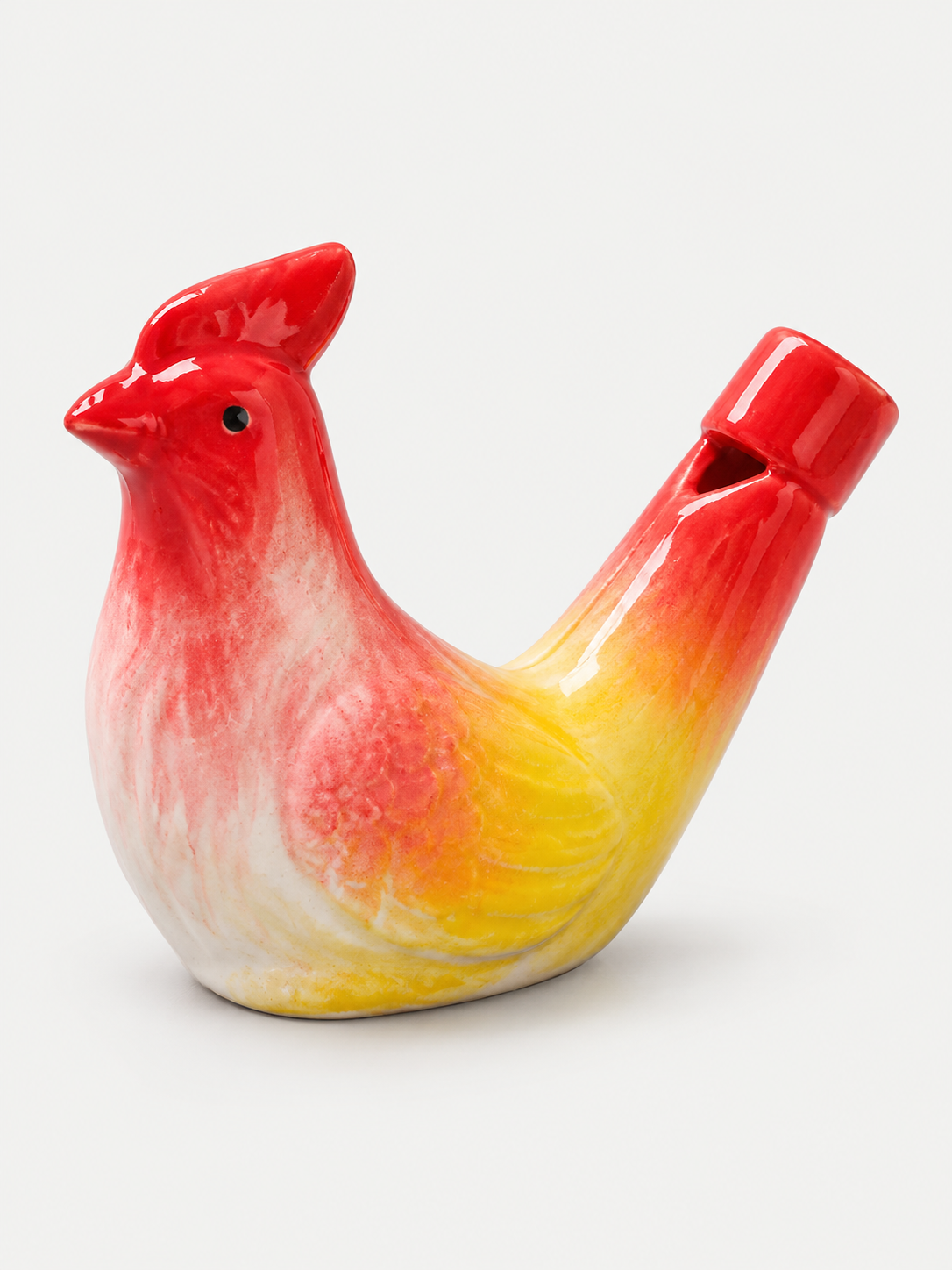 Hand-Painted Ceramic Bird Water Whistle