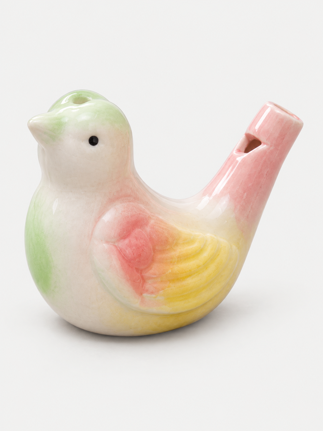 Hand-Painted Ceramic Bird Water Whistle