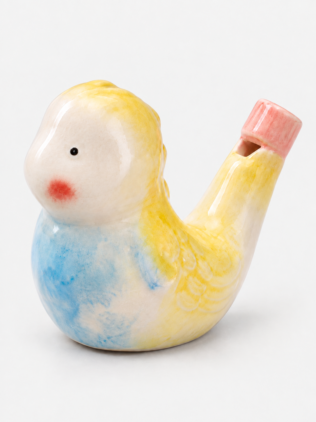 Hand-Painted Ceramic Bird Water Whistle