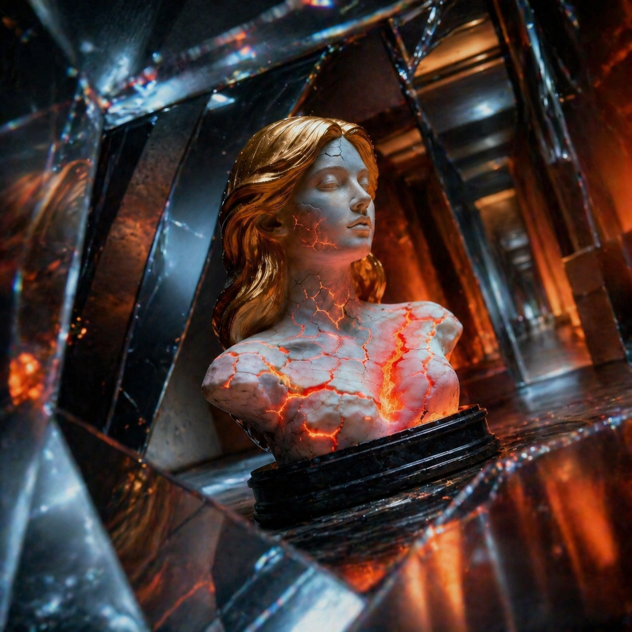 Eternal Ember Goddess Bust