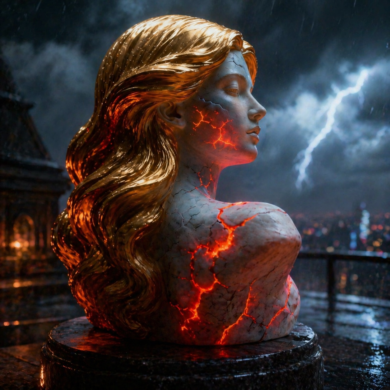 Eternal Ember Goddess Bust