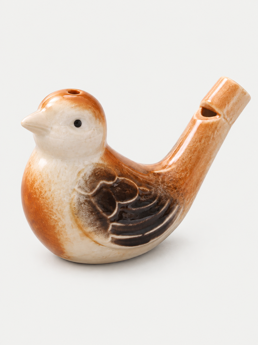 Hand-Painted Ceramic Bird Water Whistle
