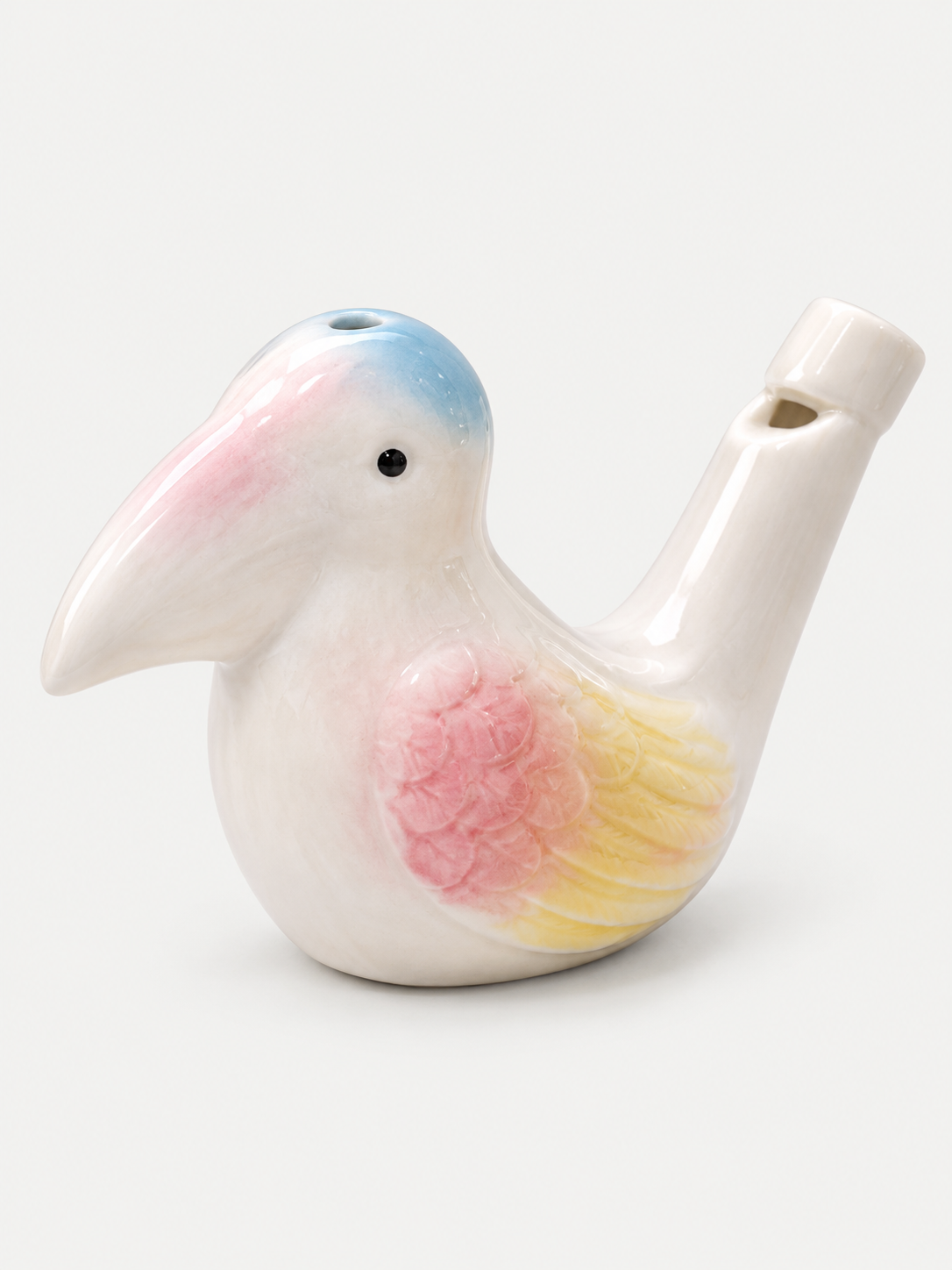 Hand-Painted Ceramic Bird Water Whistle
